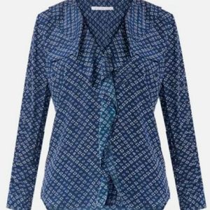 Veronica Beard printed blouse